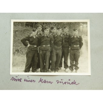Foto de la tripulación del tanque alemán - Cáucaso. Espenlaub militaria